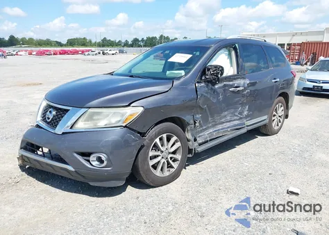 2013 Nissan Pathfinder Sl from USA, damaged, VIN 5N1AR2MN8DC678538